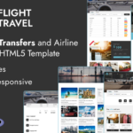 Flight Travel - Airport Transfers and Airline Booking HTML5 Website Template