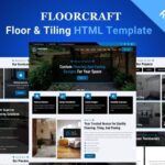 FloorCraft - Flooring, Tiling, Paving Services HTML5 Website Template