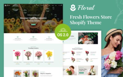 Floral - Flowers Boutique Store Shopify 2.0 Responsive Theme