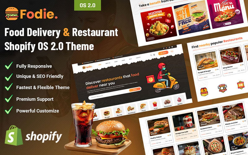 Fodie - Food Delivery & Restaurant Shopify OS 2.0 Theme Fodie - Food Delivery & Restaurant Shopify OS 2.0 Theme