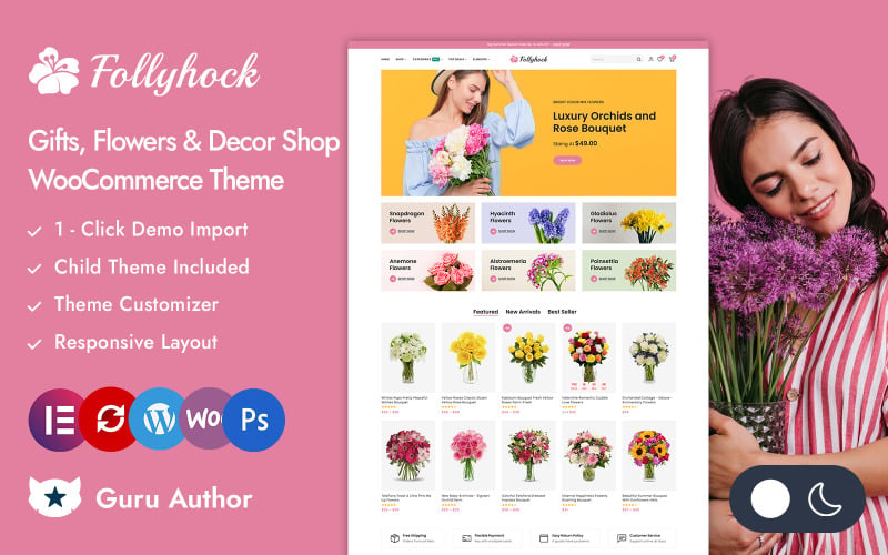 Follyhock - Florist and Flower Shop Elementor WooCommerce Responsive Theme Follyhock - Florist and Flower Shop Elementor WooCommerce Responsive Theme