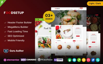 FoodSetup - Food Spices and Restaurant WooCommerce Theme