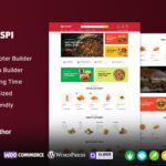 Foodspi - Fast Food, Pizza, Bistro Cafe & Restaurant WooCommerce Theme