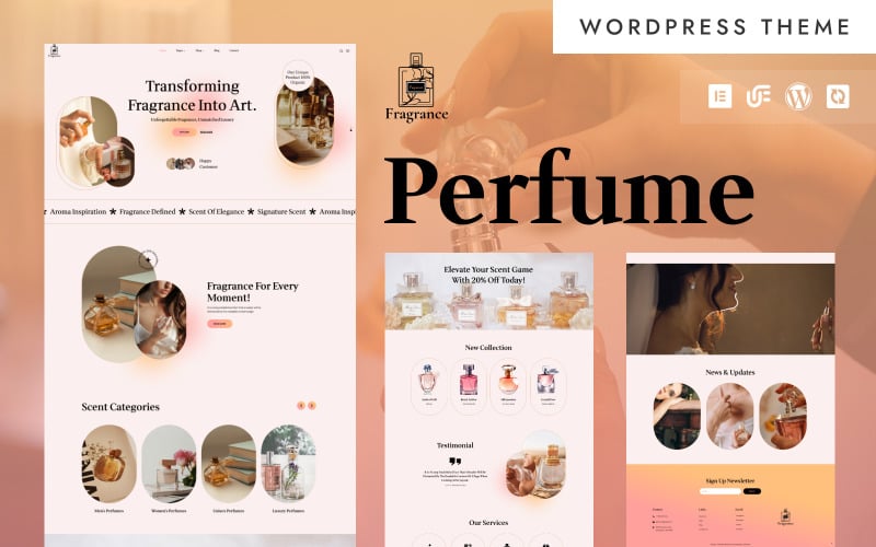 Fragrance - Perfume Store & Cosmetic WooCommerce Elementor Theme Fragrance - Perfume Store & Cosmetic WooCommerce Elementor Theme