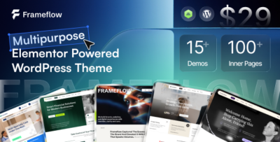 Frameflow - Multipurpose WordPress Theme