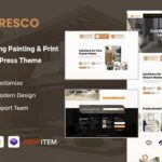 Fresco – Wallpapering Painting & Print Shop WordPress Theme