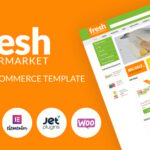 Fresh Fresh - Supermarket Woocommerce Template for easy sales WooCommerce Theme