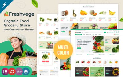 Freshvege - Food & Grocery Store WooCommerce Theme