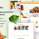 Frutics – Natural Healthy fruits Website Template
