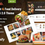 Fudo - Restaurant & Food Delivery Shopify OS 2.0 Theme