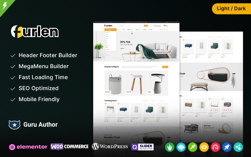 Furlen - Home Decor and Furniture WooCommerce Theme Furlen - Home Decor and Furniture WooCommerce Theme
