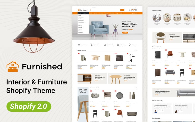 Furnished - Furniture & Interior Decor Store Shopify 2.0 Responsive Theme Furnished - Furniture & Interior Decor Store Shopify 2.0 Responsive Theme