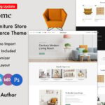 Furnitome - Interior & Home Decor Elementor WooCommerce Responsive Theme