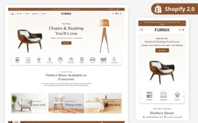 Furnix - Elegant Home Decor & Furniture Shopify Theme | Shopify 2.0
