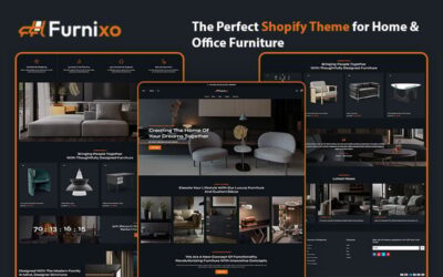 Furnixo - Minimalist Furniture and Interior Design Shopify Theme