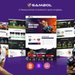 Gambol - Multipurpose Sport HTML5 Website Template