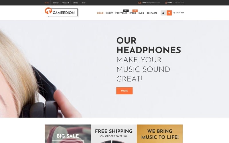 Gameedion WooCommerce Theme Gameedion WooCommerce Theme
