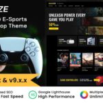 Gameze - Gaming and eSports Store Prestashop Theme
