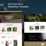 Gaolf - Golf Club And Course WordPress Elementor Theme