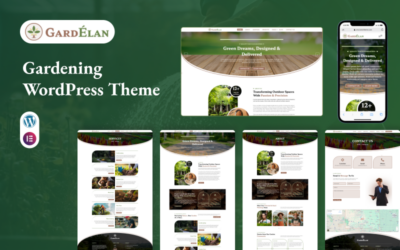 GardElan - Gardening & Landscaping WordPress Theme