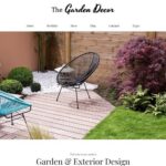 Garden Decor And Exterior Design Responsive WordPress Theme