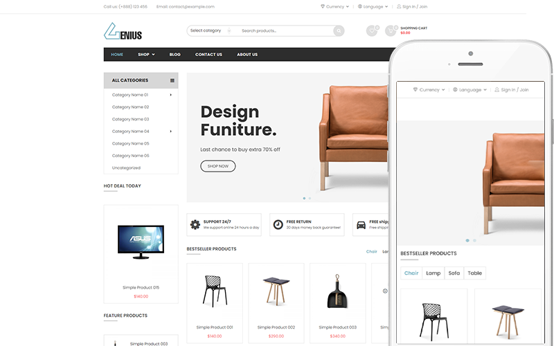 Genius - Multipurpose Theme WooCommerce Theme Genius - Multipurpose Theme WooCommerce Theme
