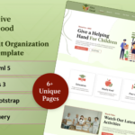 Give Good Non Profit Organization HTML5 Website template