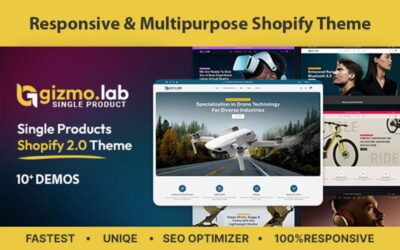 Gizmolab – The Next Multipurpose Shopify Themes