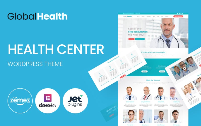 GlobalHealth - Healthcare Clinic & Medical Doctor WordPress Theme GlobalHealth - Healthcare Clinic & Medical Doctor WordPress Theme