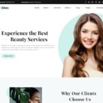 Glory - Divine Beauty Salon Multipage Website Template