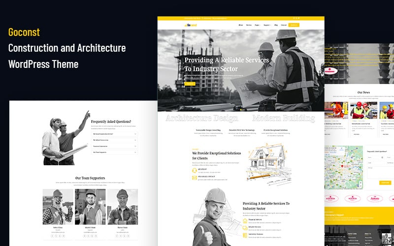 Goconst - Construction and Architecture WordPress Theme Goconst - Construction and Architecture WordPress Theme