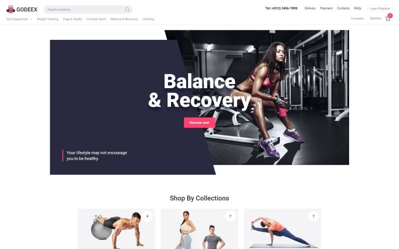 Godeex - Sports Gear ECommerce Modern Elementor WooCommerce Theme Godeex - Sports Gear ECommerce Modern Elementor WooCommerce Theme