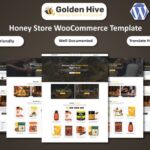 Golden Hive - Honey, Herbal Tea, and Coffee Store WooCommerce Elementor Template