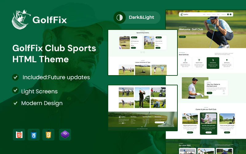 GolfFix – Club & Sports HTML5 Template GolfFix – Club & Sports HTML5 Template