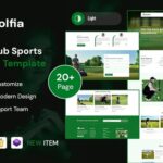 Golfia  –  Golf Club Sports & Course HTML5 Template