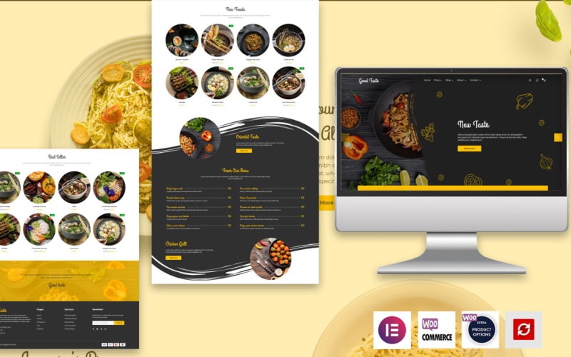 GoodTaste - The Elementor Restaurant WooCommerce theme GoodTaste - The Elementor Restaurant WooCommerce theme