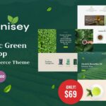 Greenisey -  Organic Green Tea Shop WooCommerce Theme