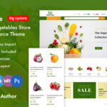 Greenvege - Organic Fruits & Vegetable Store Elementor WooCommerce Responsive Theme