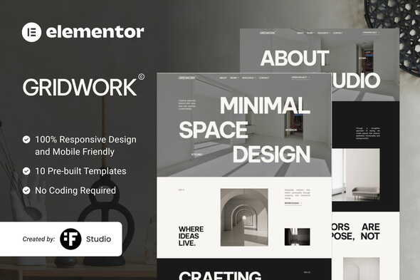 Gridwork - Interior Architecture & Styling Elementor Template Kit Gridwork - Interior Architecture & Styling Elementor Template Kit