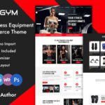 Grindgym - Gym, Yoga and Fitness Equipment Store Elementor WooCommerce Responsive Theme