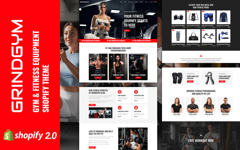 Grindgym - Sports, Gym and Fitness Store Shopify 2.0 Responsive Theme Grindgym - Sports, Gym and Fitness Store Shopify 2.0 Responsive Theme