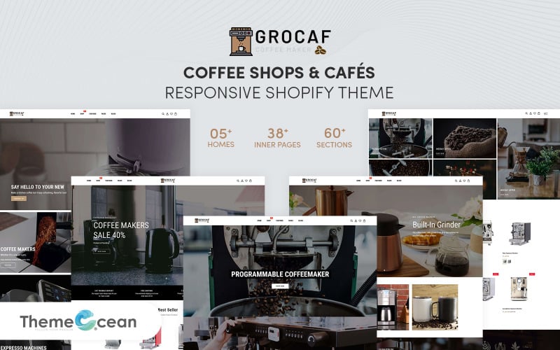 Grocaf - Coffee Shops and Cafés Responsive Shopify Theme Grocaf - Coffee Shops and Cafés Responsive Shopify Theme