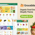 Grocebite - Organic Food Grocery Store Shopify 2.0 Responsive Theme