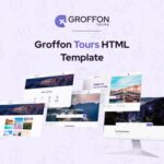 Groffon Travel Agency - Tailwind HTML Template
