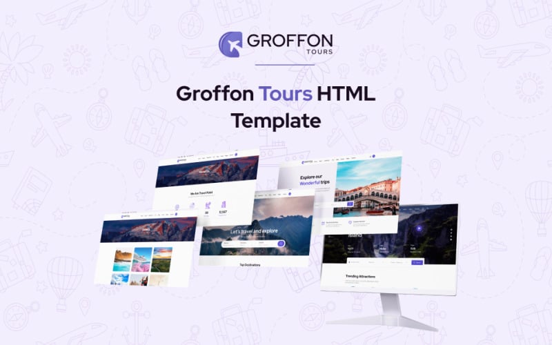 Groffon Travel Agency - Tailwind HTML Template Groffon Travel Agency - Tailwind HTML Template