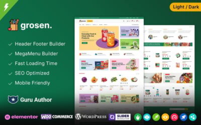 Grosen - Grocery and Vegetables WooCommerce WordPress Theme