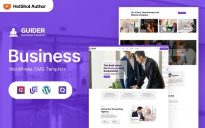 Guider - Consulting Business And Services WordPress Elementor Theme