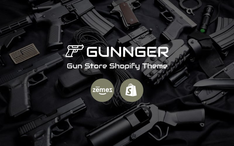Gunnger - Gun Store Shopify Theme Gunnger - Gun Store Shopify Theme