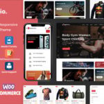 Gymzio - Fitness, Gym & Sport Wear WordPress Theme