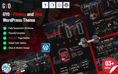 Gyo - Fitness and Gym WordPress Theme
